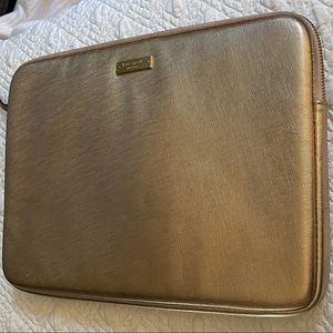 Kate Spade Rose Gold Laptop/Tablet Case Sleeve